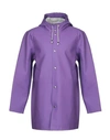 Stutterheim Overcoats In Purple