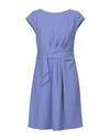 Armani Collezioni Short Dresses In Lilac