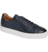 Magnanni Jackson Sneaker In Navy Leather