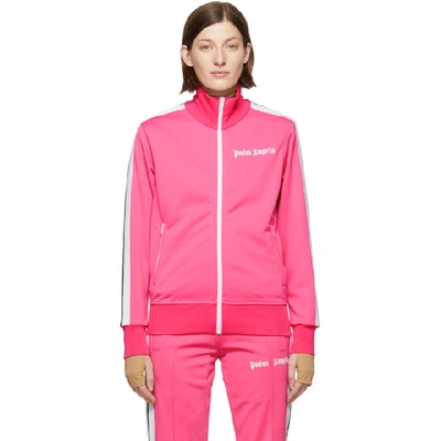 Palm Angels Classic Track Jacket In Pink
