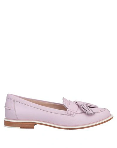 Tod's Loafers In Purple