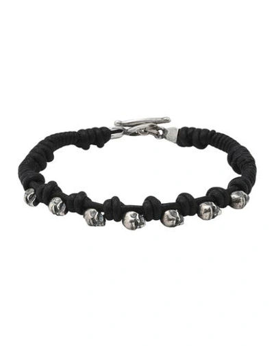 D'amico Bracelets In Black