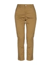 Manila Grace Casual Pants In Military Green