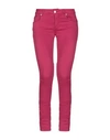 Dondup Denim Pants In Fuchsia