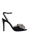 Betsey Johnson Sandals In Black