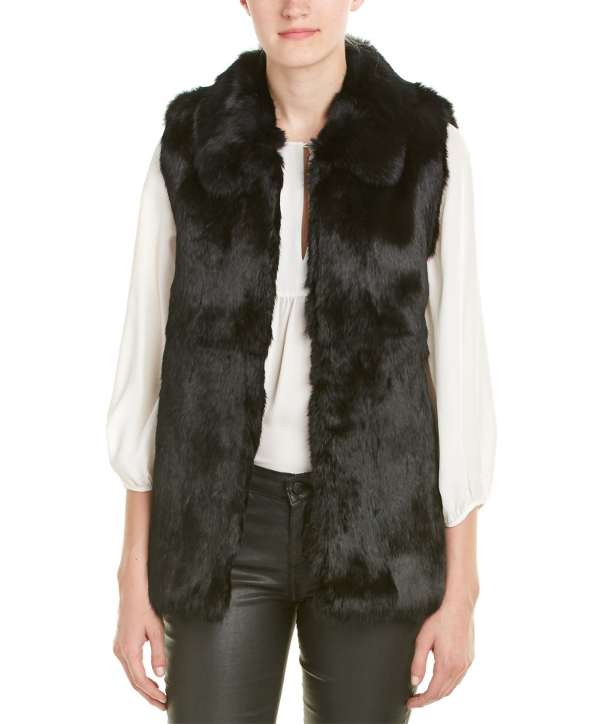 Rebecca Minkoff Ace Vest' In Black | ModeSens