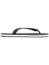 Dolce & Gabbana Rubber Thong Sandals In Black