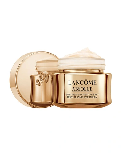 Lancôme Absolue Revitalizing Eye Cream With Grand Rose Extracts, 0.7 Oz. In J20ml