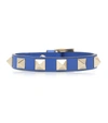 Valentino Garavani Women's Rockstud Leather Bracelet In Angel