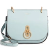 Mulberry Small Amberley Leather Crossbody Bag - Blue In Light Antique Blue