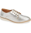 Rollie Derby Oxford In Silver Dream Leather