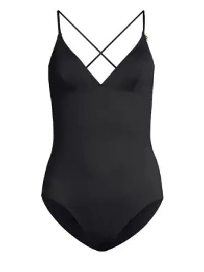 Stella Mccartney One-piece Swimsuit In Black