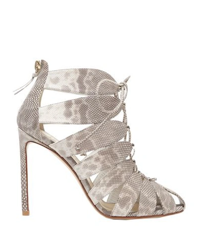 Francesco Russo Ankle Boots In Grey