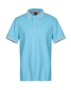 Sundek Polo Shirt In Sky Blue