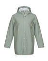 Stutterheim Overcoats In Dove Grey