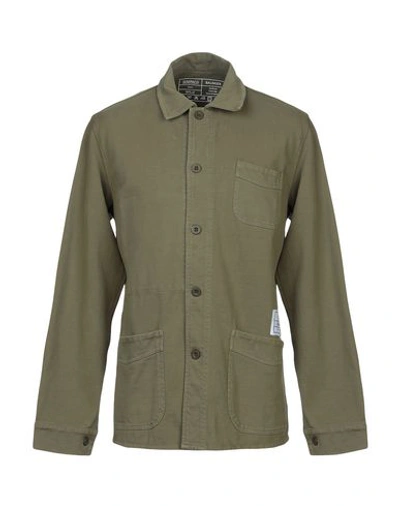 Sempach Full-length Jacket In Military Green