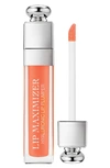 Dior Addict Lip Maximizer Plumping Lip Gloss In 004 Coral