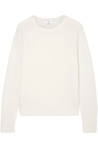 Allude Cashmere Sweater In Cream