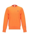 Champion Sweatshirt In Orange