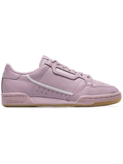 Adidas Originals Adidas Light Purple Continental 80s Leather Sneakers