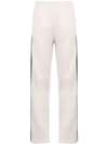 Mm6 Maison Margiela Side Strip Track Pants In Pink