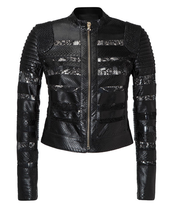 Philipp Plein Leather Jacket 