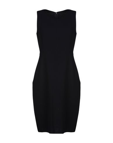 Emporio Armani Knee-Length Dress In Dark Blue | ModeSens