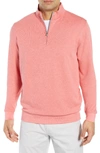 Peter Millar Men's Crown Comfort Interlock Zip Sweater In Lanai
