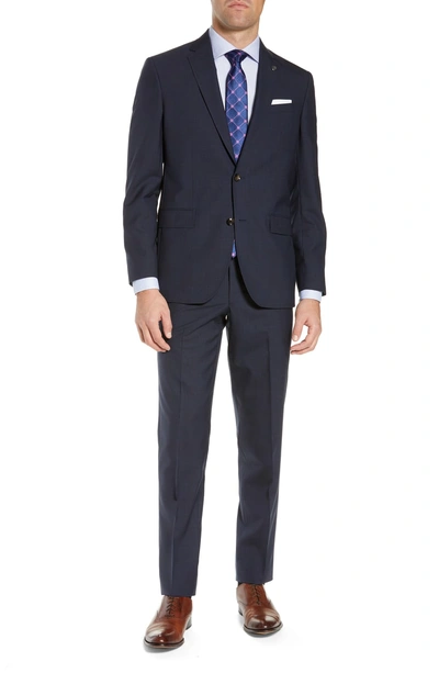 Ted Baker Jay Trim Fit Suit In Navy