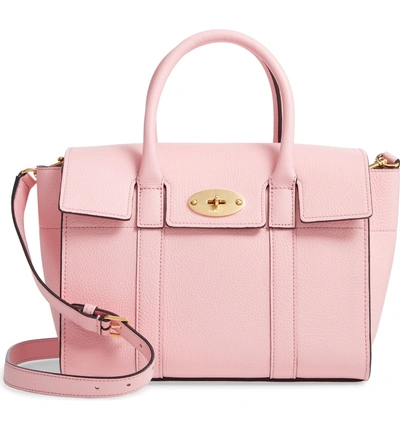 Mulberry Small Bayswater Leather Satchel - Pink In Sorbet Pink