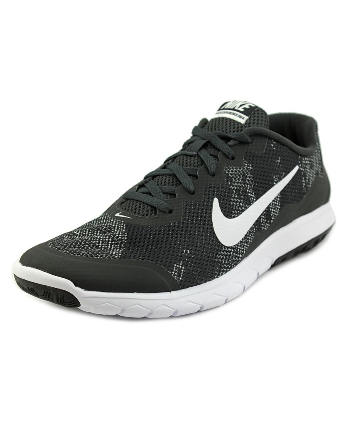 Nike Flex Experience Rn 4 Prem Men Round Toe Synthetic Gray Running Shoe'  In Grey | ModeSens
