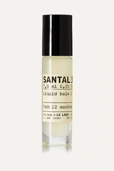 Le Labo Santal 33 Liquid Balm - Sandalwood & Cardamom, 7.5ml In Colorless