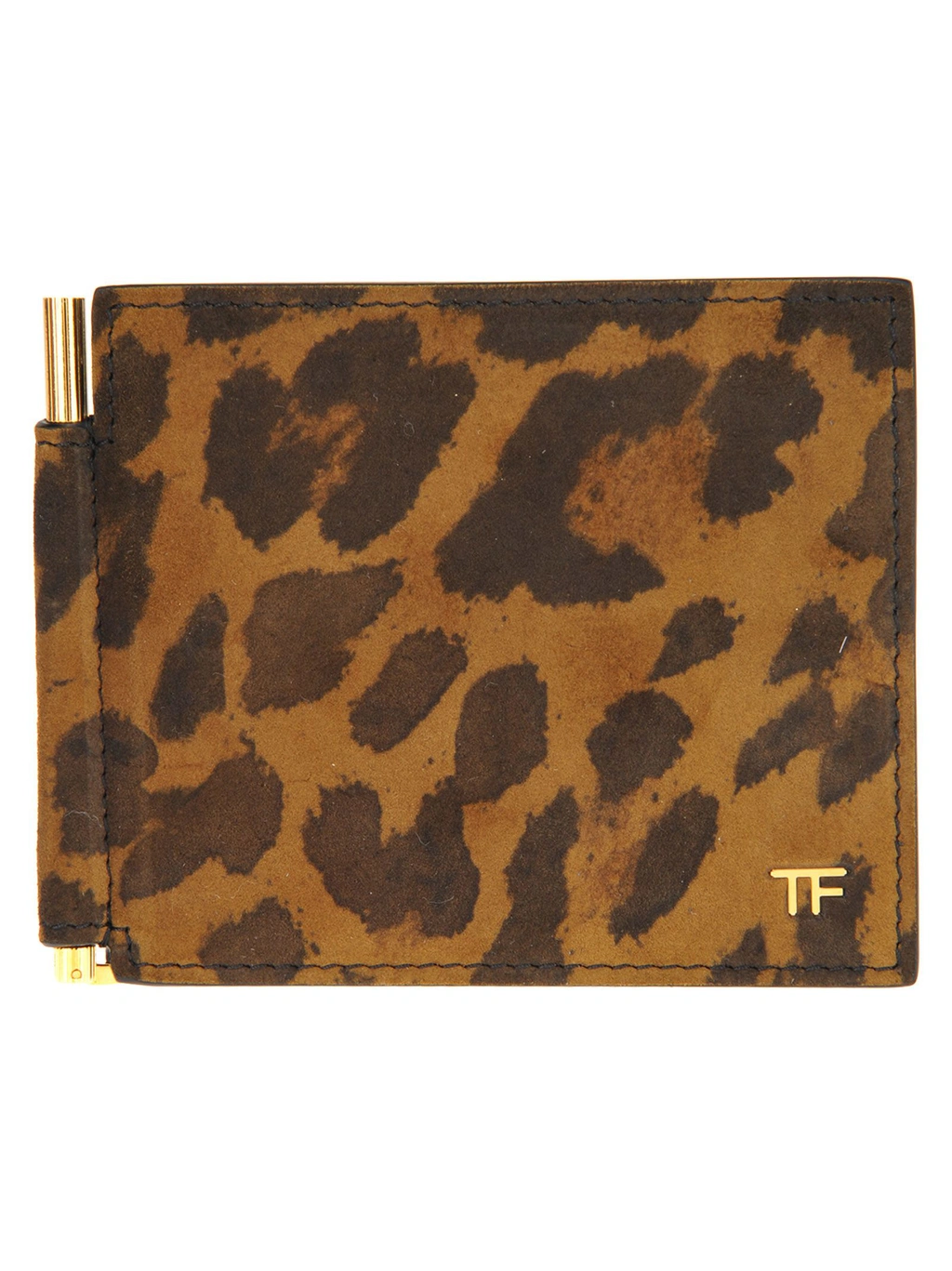 トムフォード Tom Ford Leopard Wallet On Strap PRINTED PYTHON CLASSIC BIFOLD WALLET | Tom Ford Fashion