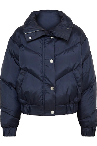 Cordova The Snowbird Quilted Down Ski Jacket In Navy