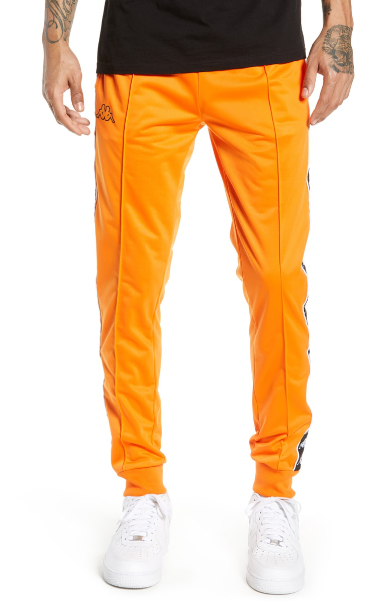 Kappa Active Banded Track Pants In Orange | ModeSens