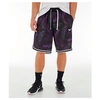 Nike Men's Dri-fit Dna Floral Basketball Shorts, Purple - Size Med