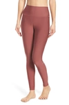 Alo Yoga Airbrush Tech Lift High Waist Leggings In Rosewood