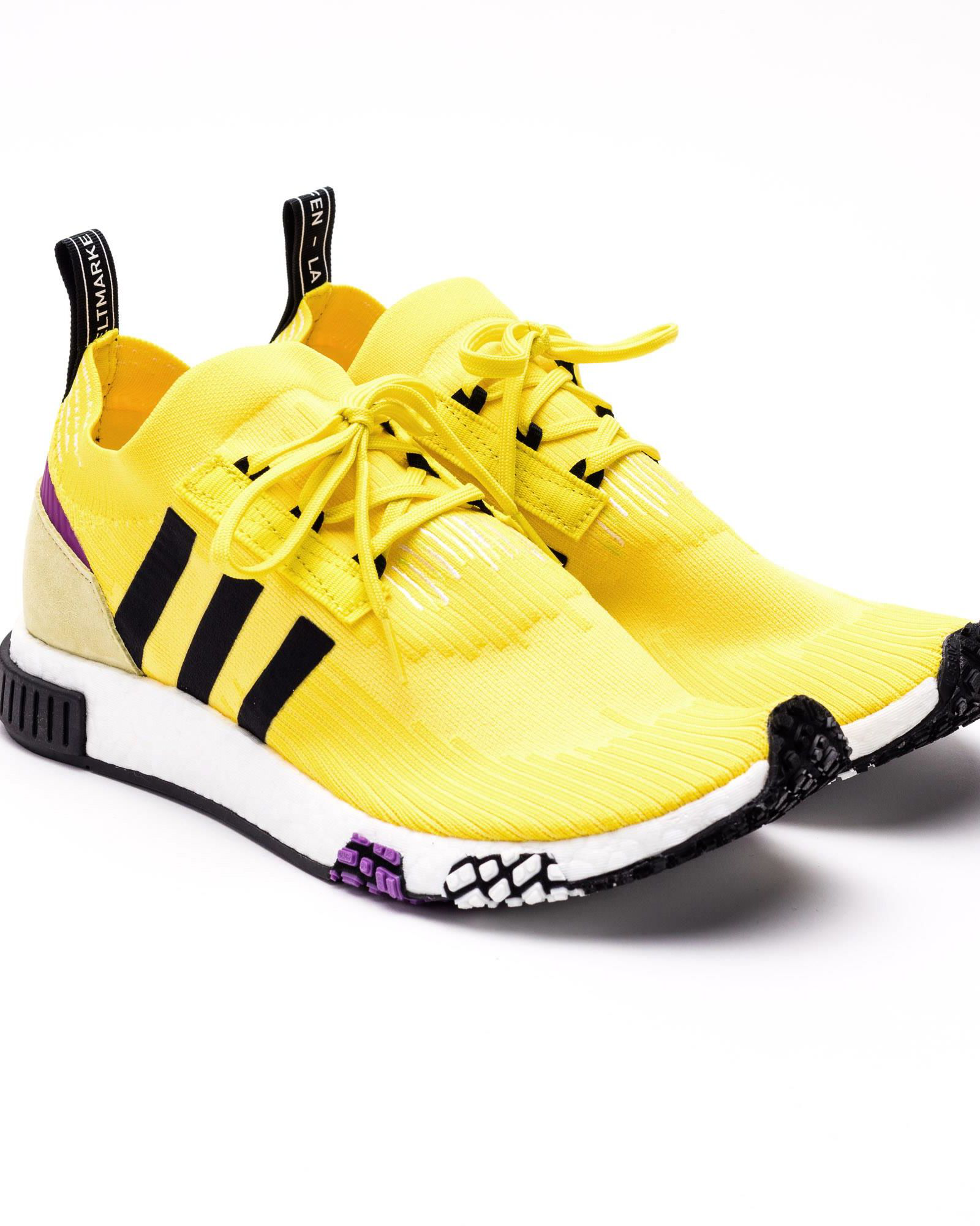 adidas nmd yellow and black