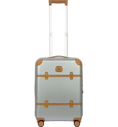 Bric's Bellagio 2.0 21-inch Rolling Carry-on In Silver