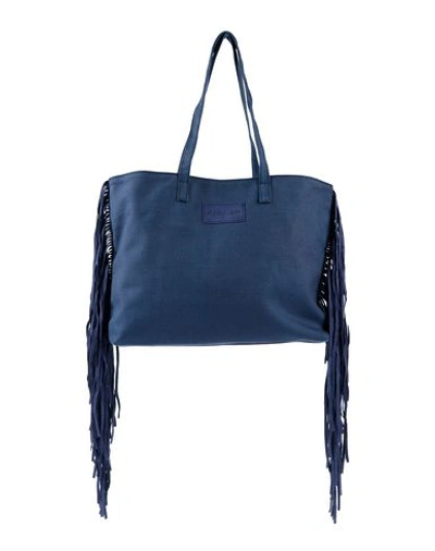 Fisico Handbags In Dark Blue