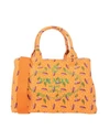 Prada Handbags In Orange