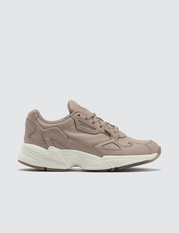 adidas falcon leather beige