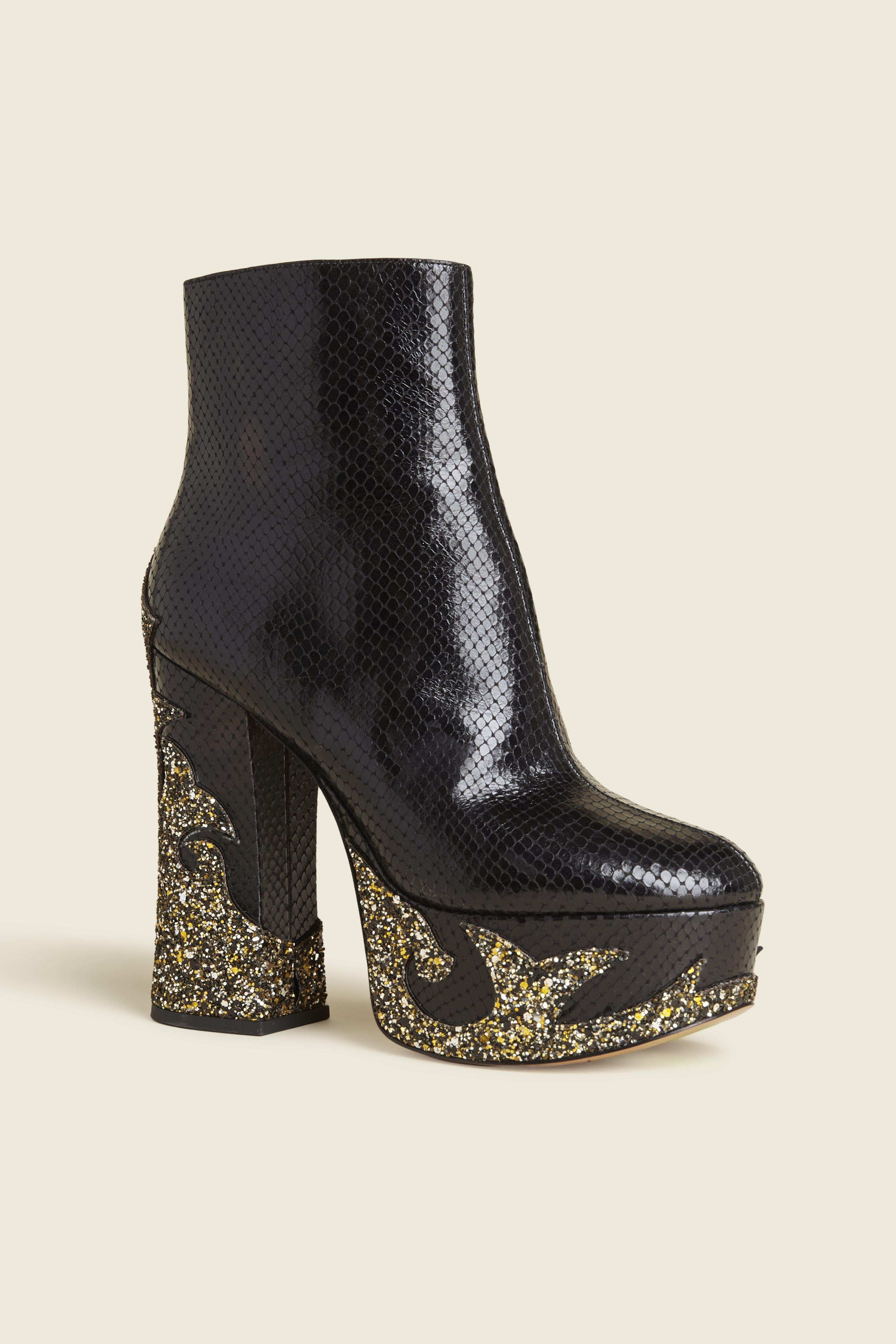 marc jacobs snake boots