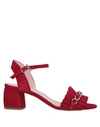 Anna F Sandals In Red