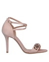 Armani Collezioni Sandals In Light Pink