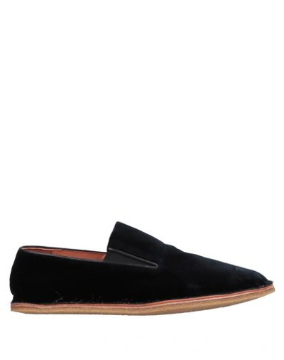 Dries Van Noten Loafers In Dark Blue