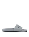 Balenciaga Sandals In Grey