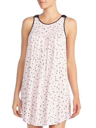 Kate Spade Dot Chemise In Pink