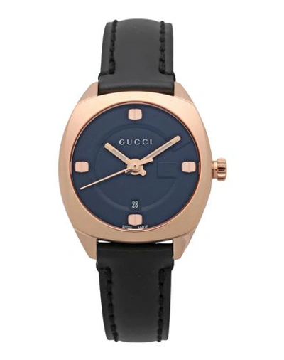 Gucci Wrist Watch In Black