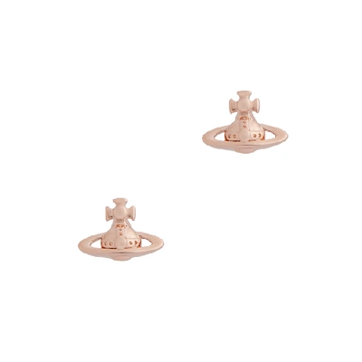 Vivienne Westwood Lorelei Rose Gold-tone Stud Earrings